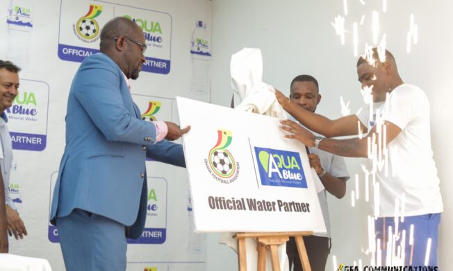 GFA unveils AQUABlue as official water partner