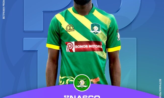 Isaac Mintah picks NASCO Player of the Month Award for October