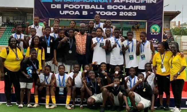 Ghana U-15 Girls finish second in WAFU Zone B African Schools Football Championship