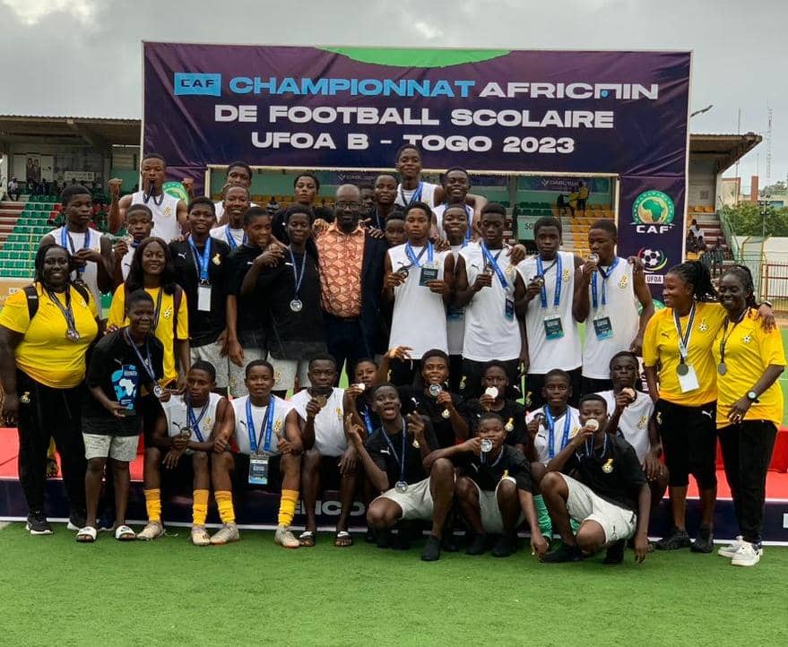 Ghana U-15 Girls finish second in WAFU Zone B African Schools Football Championship