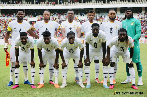 Ghana test strength against Namibia on January 8
