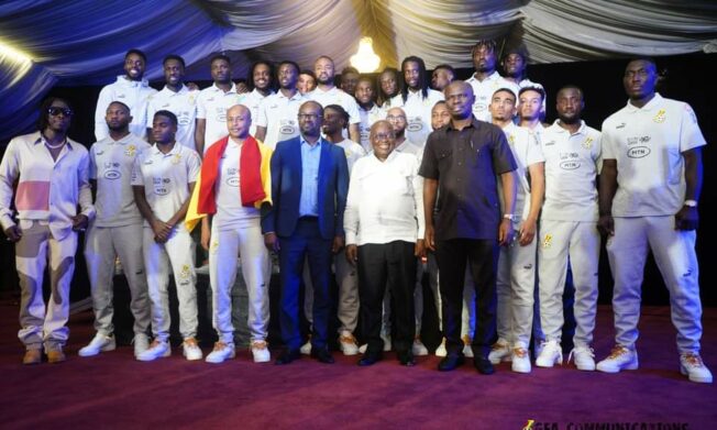 President Akufo-Addo dines with Black Stars ahead of Africa Cup of Nations Cote D'Ivoire 2023