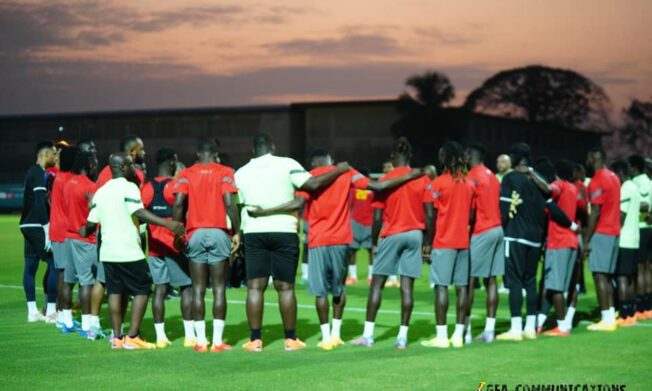 PHOTOS: Recovery training in Abidjan after arrival