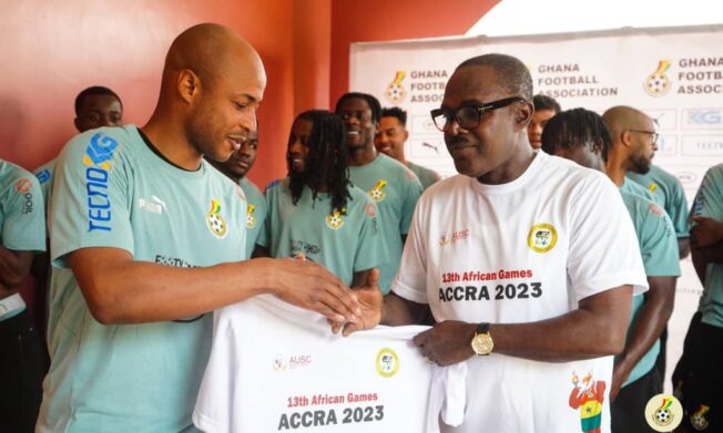Executives of 13th African Games extend best wishes to Black Stars ahead of AFCON