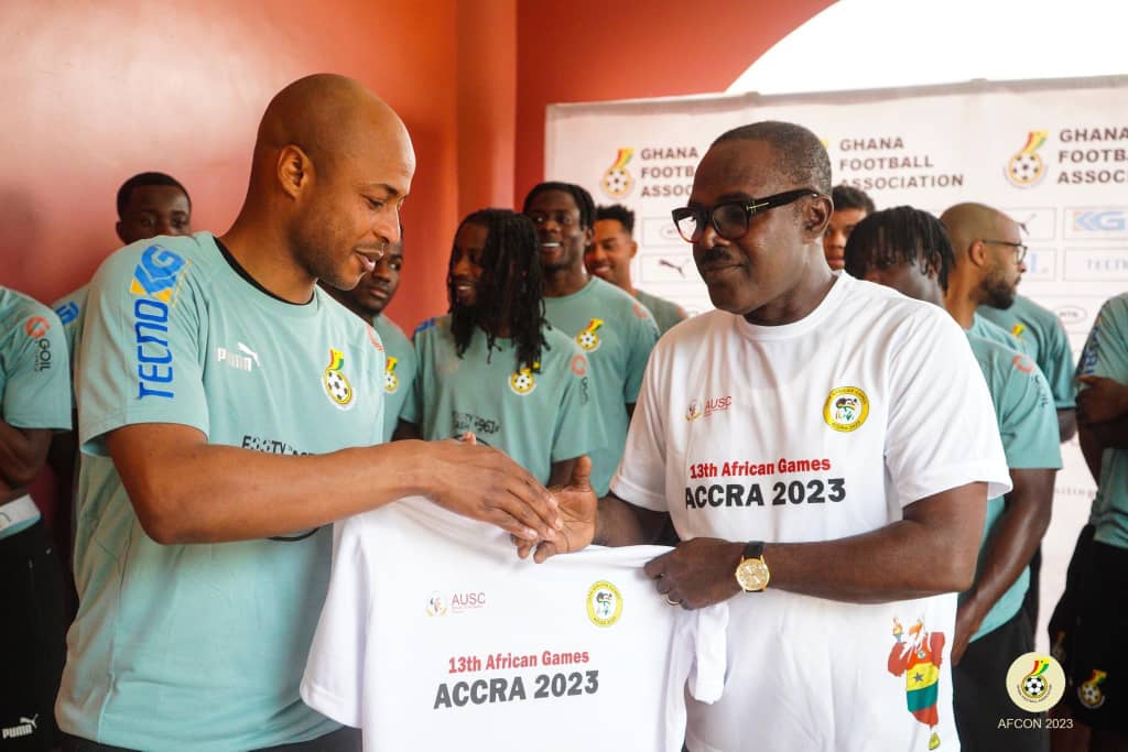 Executives of 13th African Games extend best wishes to Black Stars ahead of AFCON