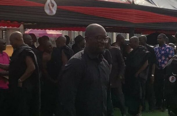 President Simeon-Okraku leads delegation to late Papa Arko One Week celebration - Vimarsana News