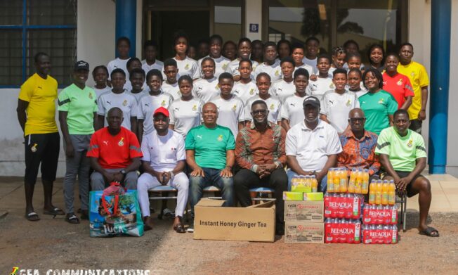 Black Princesses Management Committee donate items to team ahead of Senegal clash