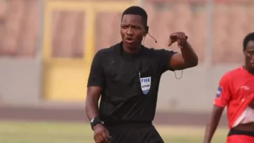 Daniel Laryea for TotalEnergies CAF Champions League in Dar Es Salaam