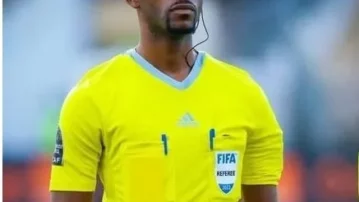 Tanguy Mebiame from Gabon to referee Medeama SC vs Al Ahly Champions League game