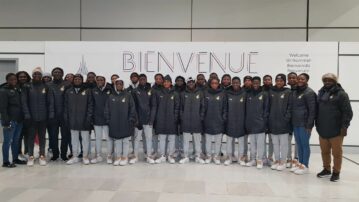 Black Princesses arrive in France for seven-day training camp