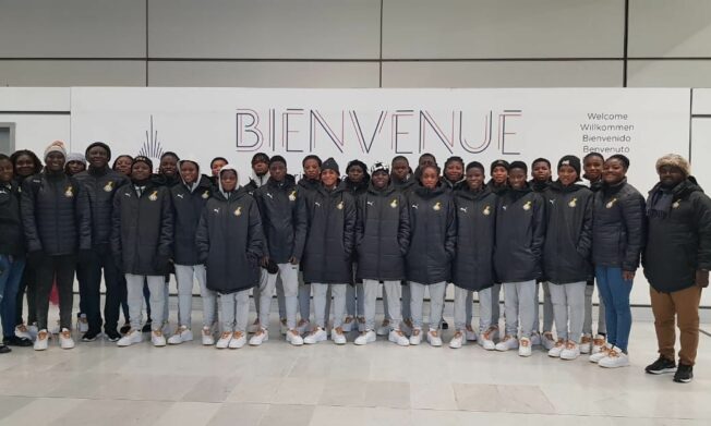 Black Princesses arrive in France for seven-day training camp