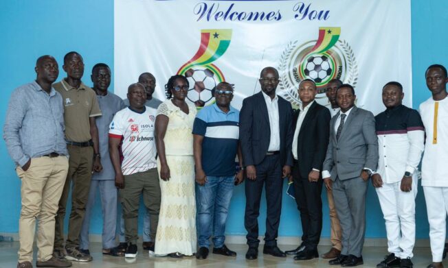 President Simeon-Okraku shares fixing the fundamentals vision with Ashanti Regional Football Association