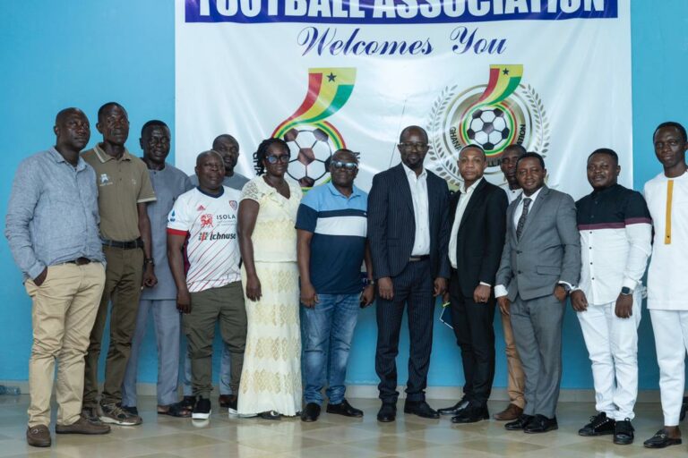 President Simeon-Okraku shares fixing the fundamentals vision with Ashanti Regional Football Association