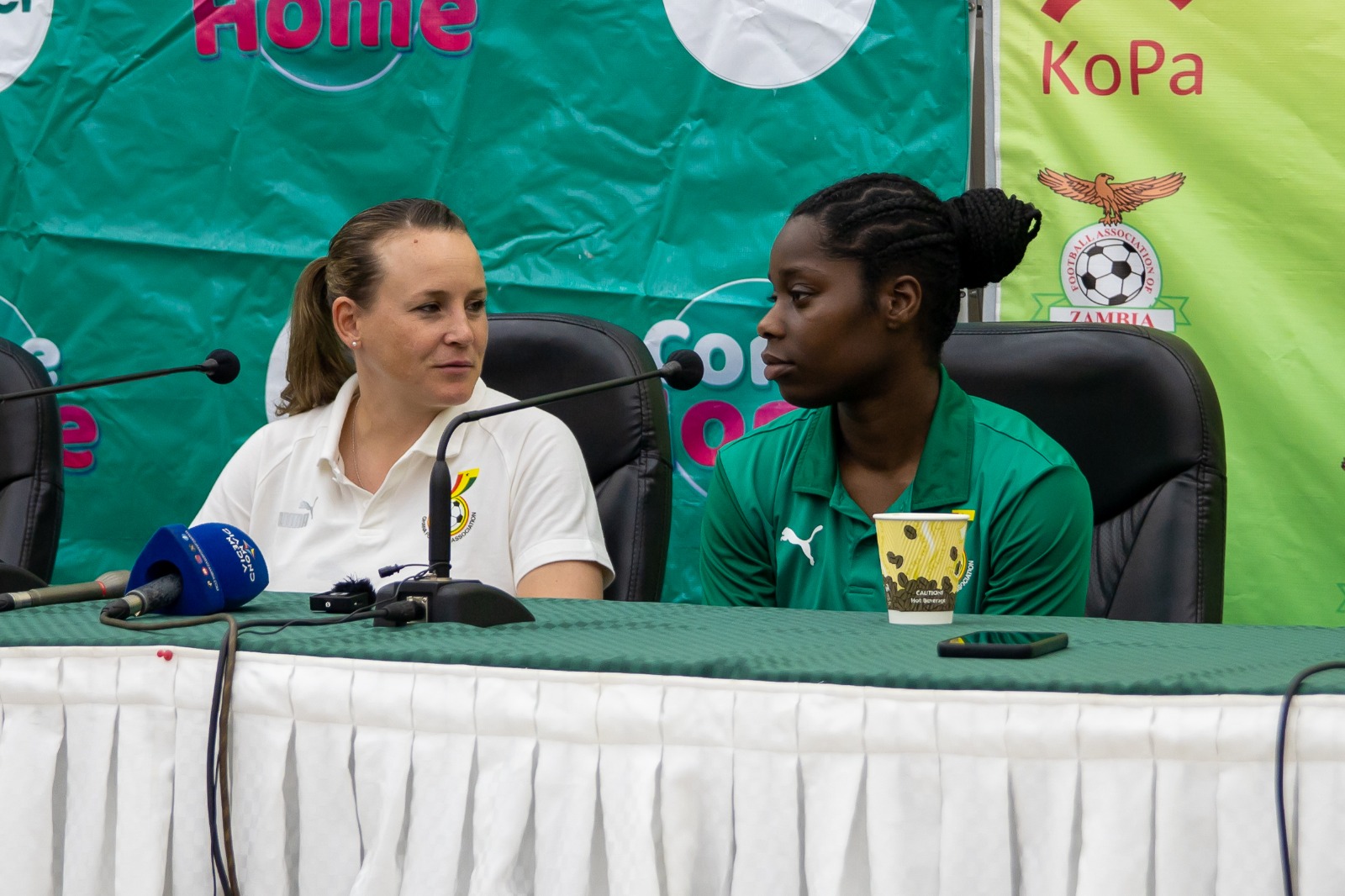 Our approach is to be stable in the game - Nora Häuptle on Zambia