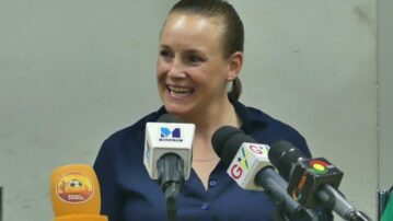 Nora Häuptle commends Black Queens for spirited performance against Zambia