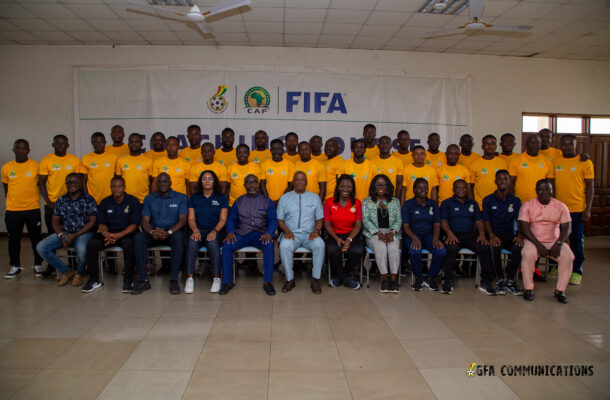 General Secretary Opens CAF Licence C Course in Prampram - Vimarsana News