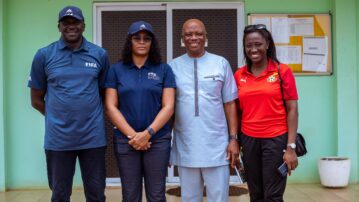 FIFA Development Office Team ends mission in Ghana