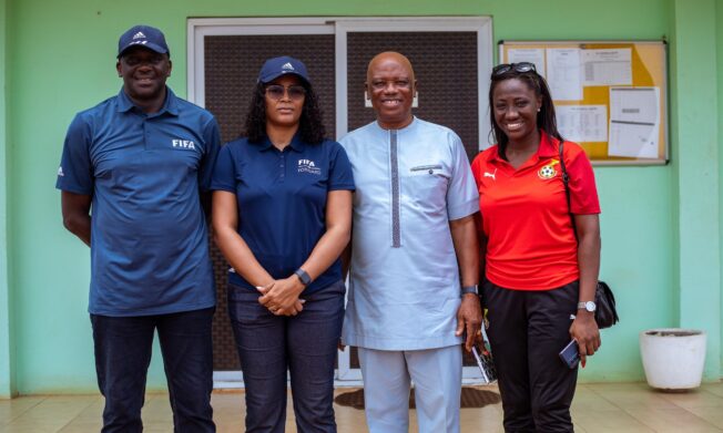 FIFA Development Office Team ends mission in Ghana