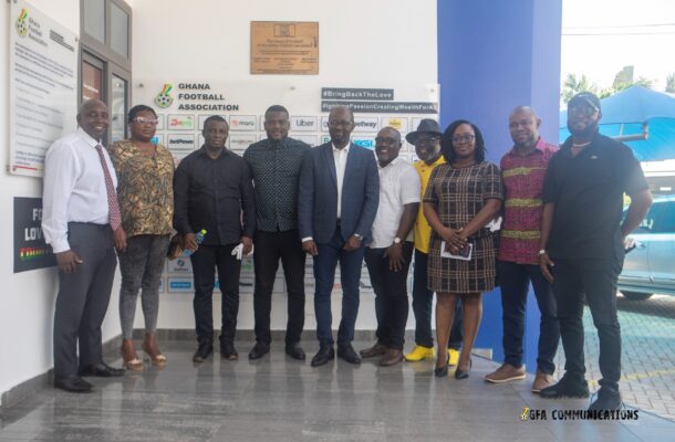 Awuley Quaye's death: Family visits President Kurt Okraku - Ghana Football Association - Vimarsana News
