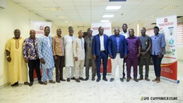 GFA President meets GARFA EXCO members on grassroots football developments