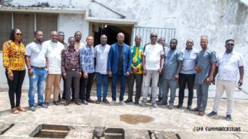President Simeon-Okraku visits Central Regional Football Association
