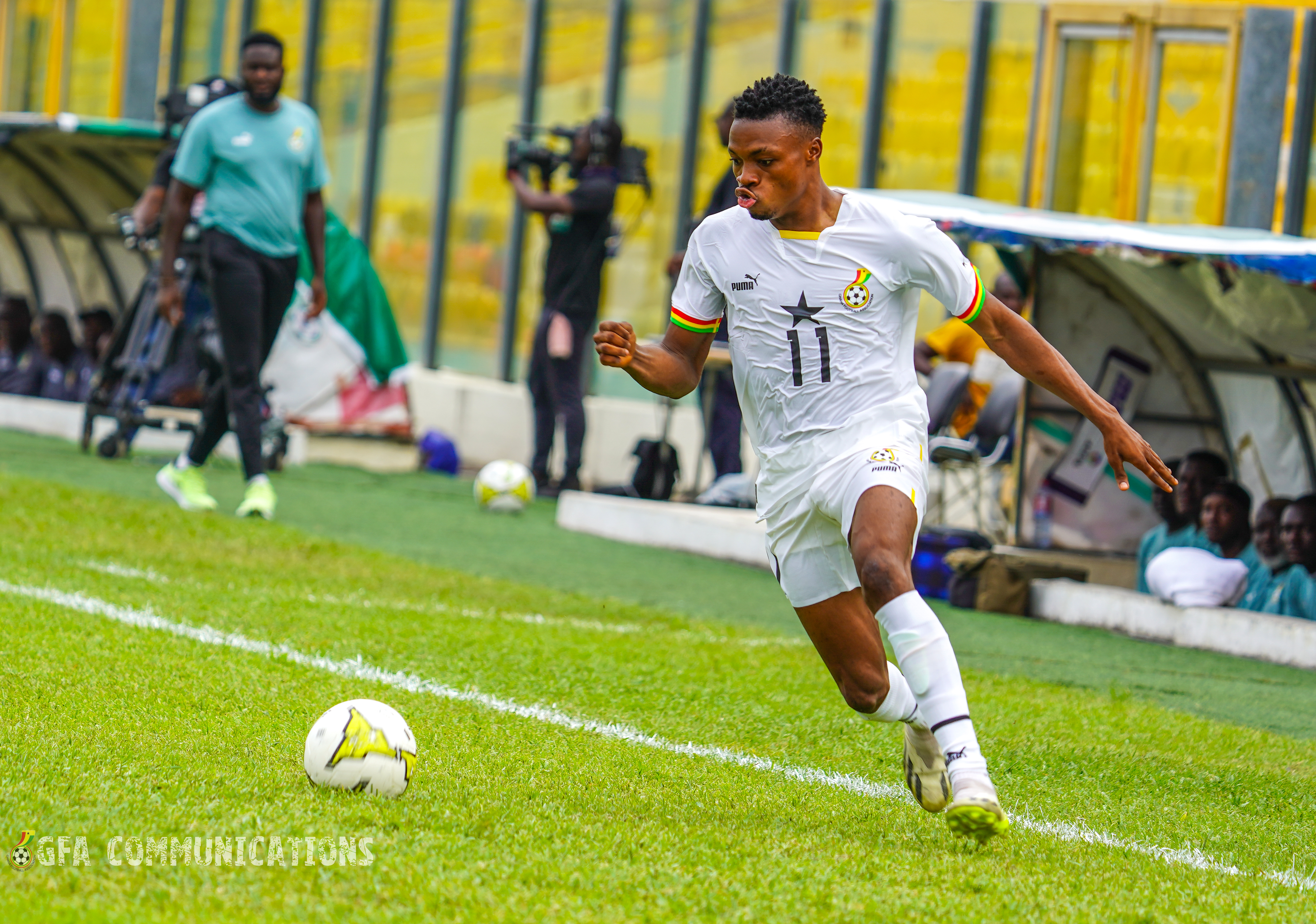 African Games:  Photos from Black Satellites goalless draw against Congo