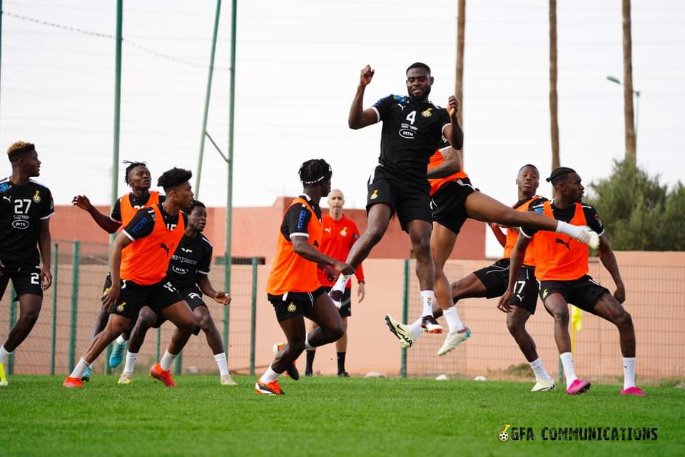 Twenty-three Black Stars train in Marrakech ahead of Nigeria, Uganda friendlies