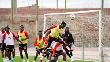 PHOTOS: Preparing for Nigeria clash in Marrakech