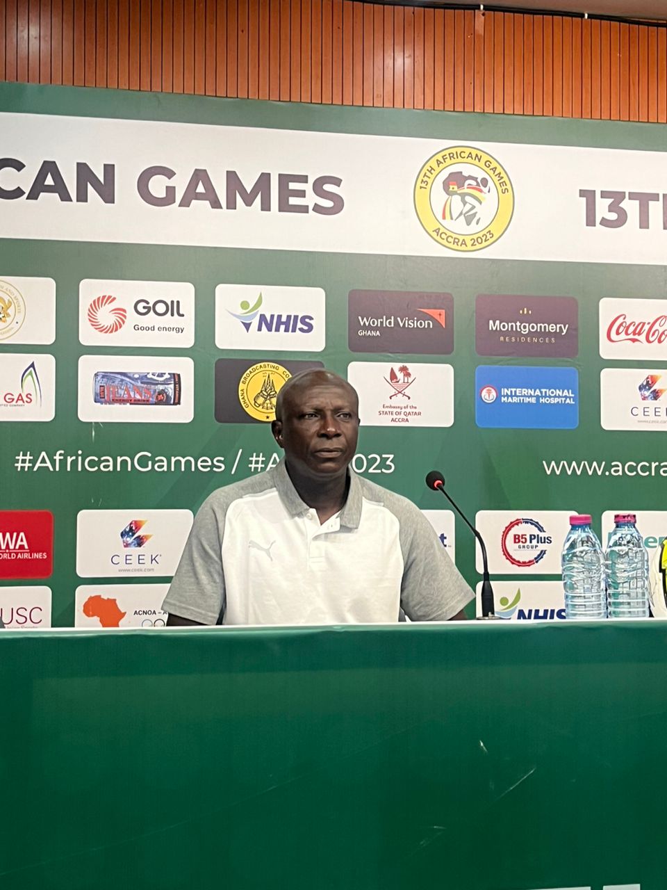 We are not under pressure to win African Games- Yussif Basigi