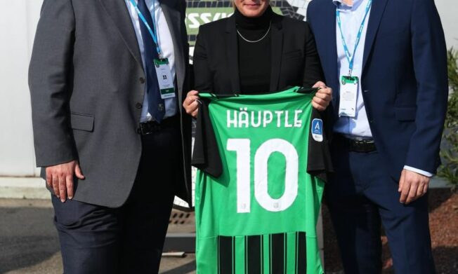 Black Queens’ Nora Häuptle warmly welcomed at Ricci Stadium, Italy on scouting mission