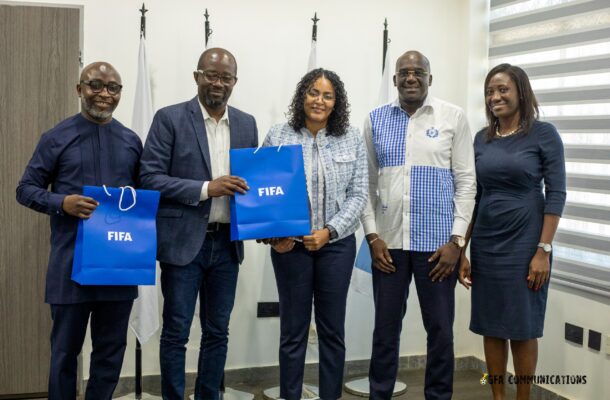 FIFA development office team visit GFA - Vimarsana News