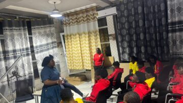 Executive Council Member Dr. Gifty Oware-Mensah visits Black Princesses ahead of African Games