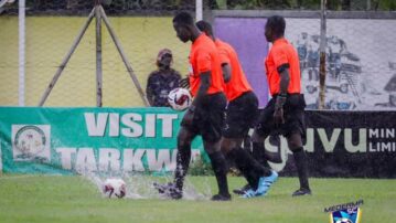 Medeama SC vs Aduana FC match postponed due to heavy downfall at Tarkwa