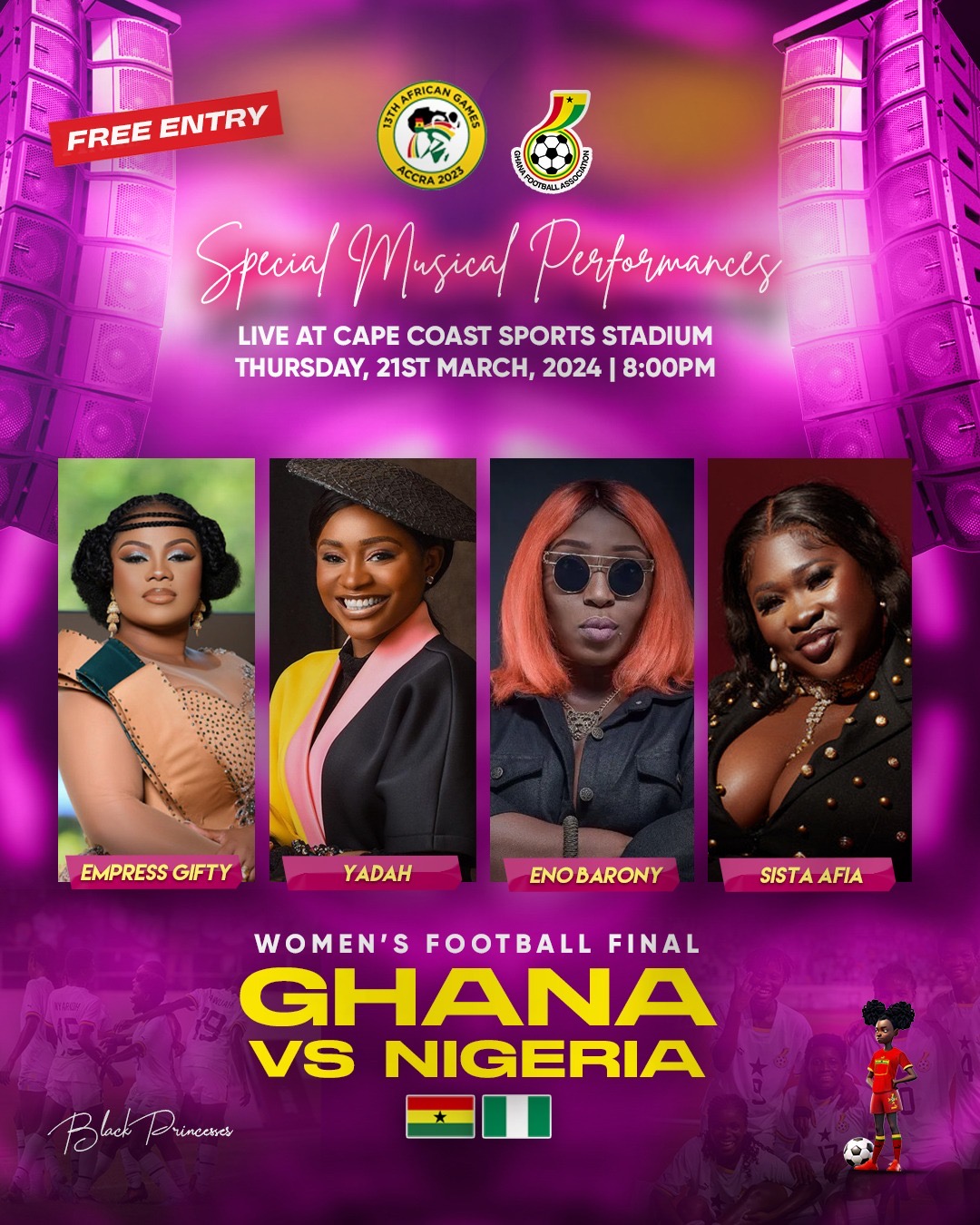 Ghana FA launches fan experience centers ahead of African Games Women’s final