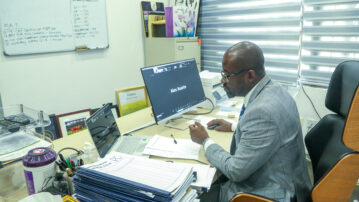 President Okraku meets committee on African Schools Football Competition