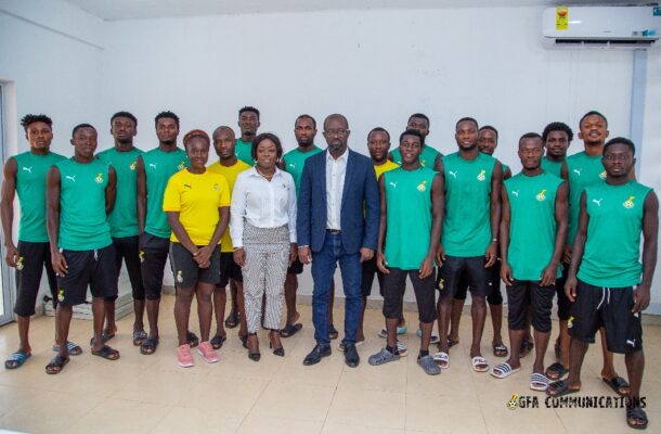 President Kurt Okraku inspires Futsal National Team