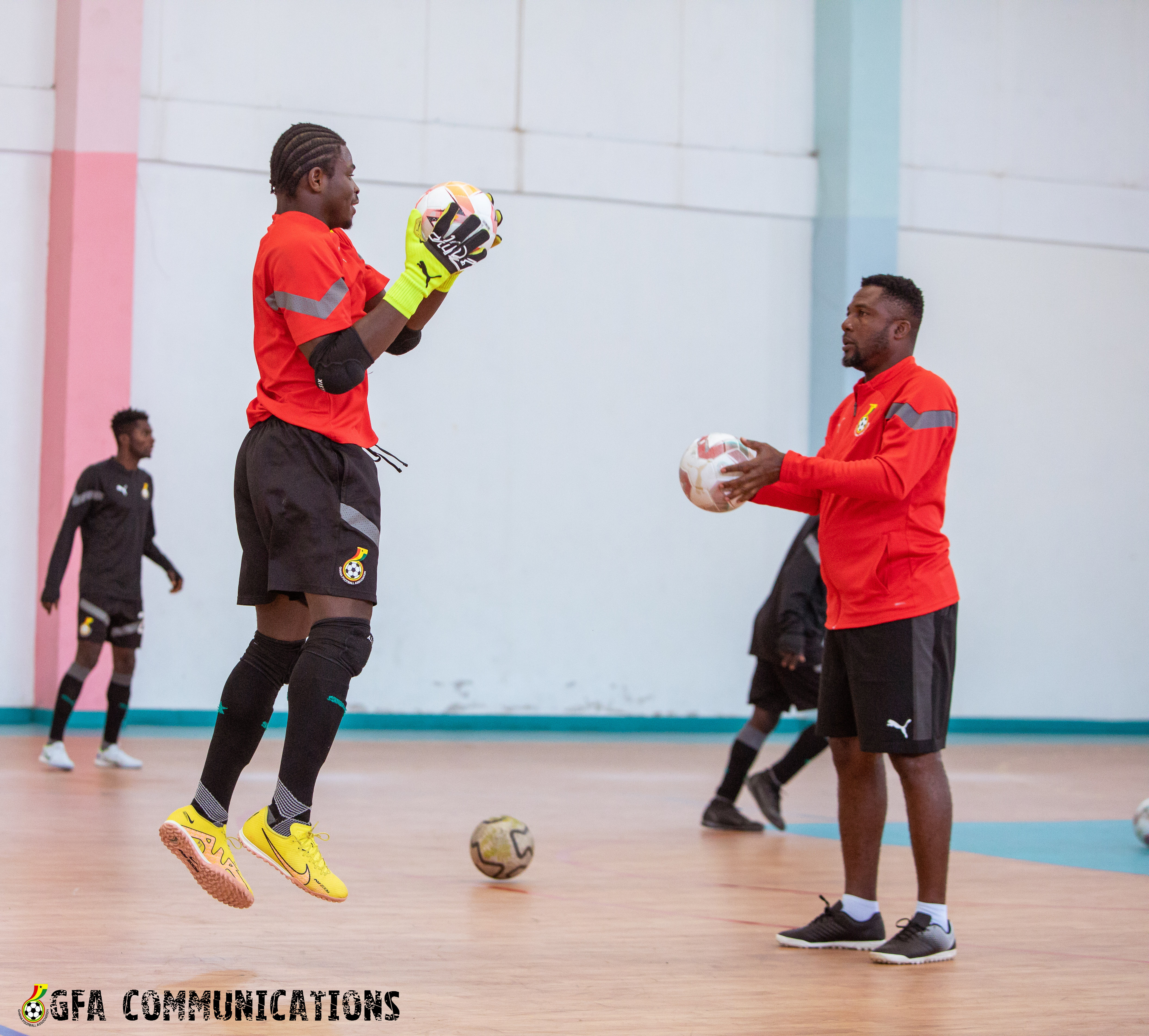 Futsal National team hold first training session in Mohammedia