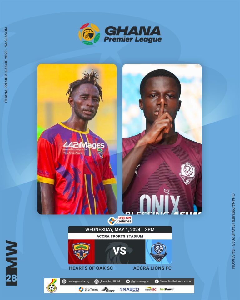 Hearts of Oak seek redemption against Accra Lions on Wednesday