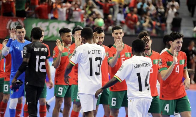 Ghana bows out of Futsal AFCON after Angola defeat