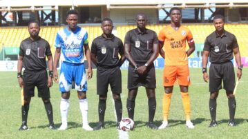 Match Officials for Ghana Premier League Matchweek 26