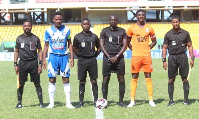 Match Officials for Ghana Premier League Matchweek 26