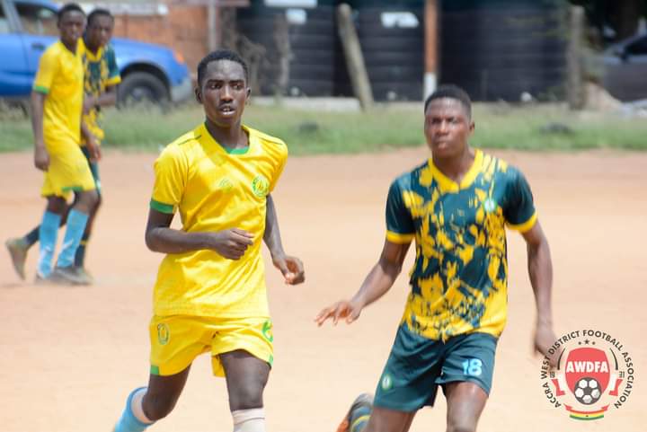 Accra West District Football Association COLTS FA Cup Second Round highlights