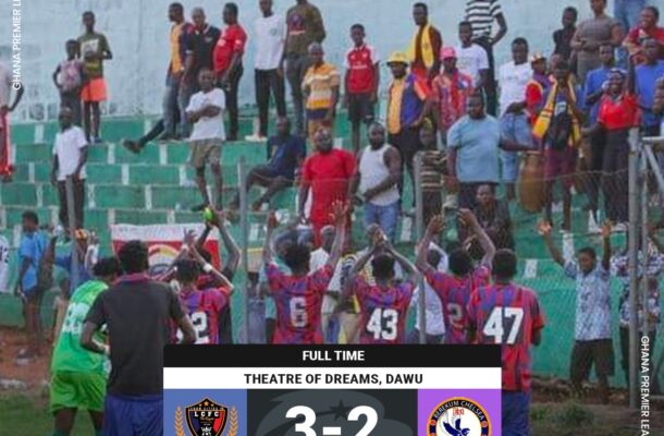 Legon Cities seal thrilling 3-2 victory over Berekum Chelsea - Vimarsana News