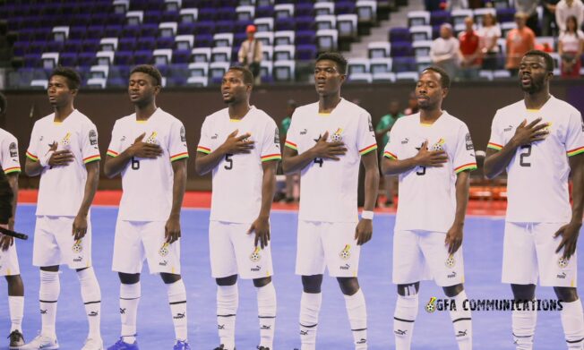 Ghana crush out of Futsal AFCON after defeat to Angola