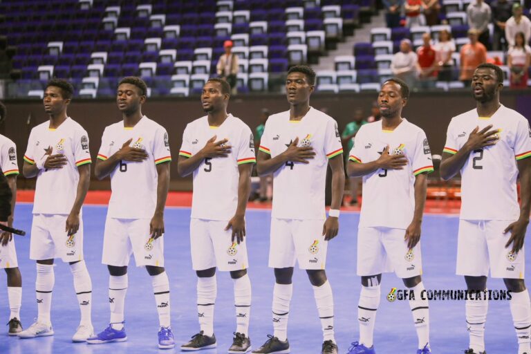 Ghana bow out of Futsal AFCON after defeat to Angola