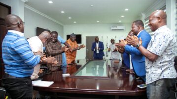Standing Ovation for Coach Karim Zito as he receives high praise from Ghana Football Association
