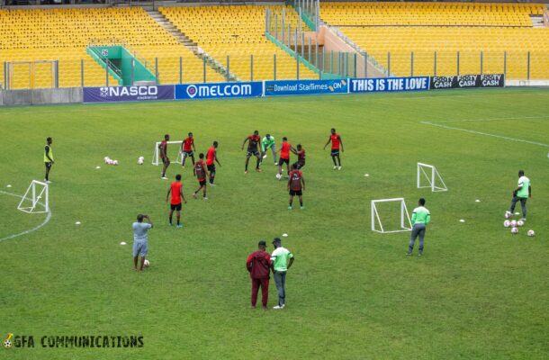 PHOTOS: Black Starlets hold recovery training session after semi-final loss to Burkina Faso - Vimarsana News