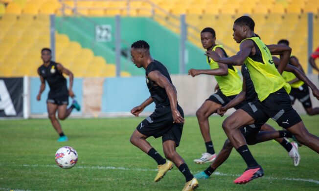 PHOTOS: Black Starlets wrap up preparations on Monday ahead Benin clash