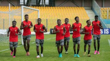 PHOTOS: Black Starlets hold recovery training session after Ivory Coast win