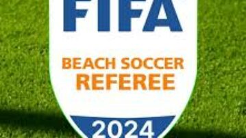 Jasper Robinson to take part in newly introduced FIFA Beach Soccer Referees training